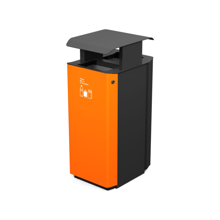 Litterbin Recycle closed